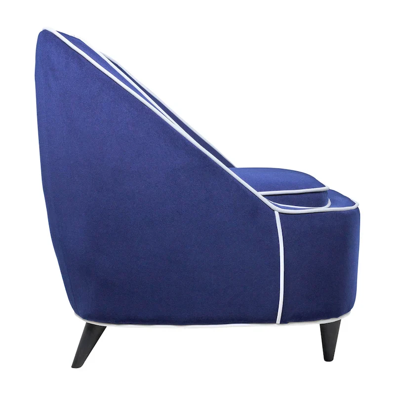 Modern Upholstered Two-Tone Accent Chair - 28 x 30 x 31