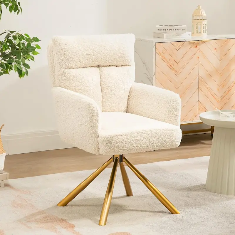 Swivel Living Room Chair for Home Kitchen Dining Room
