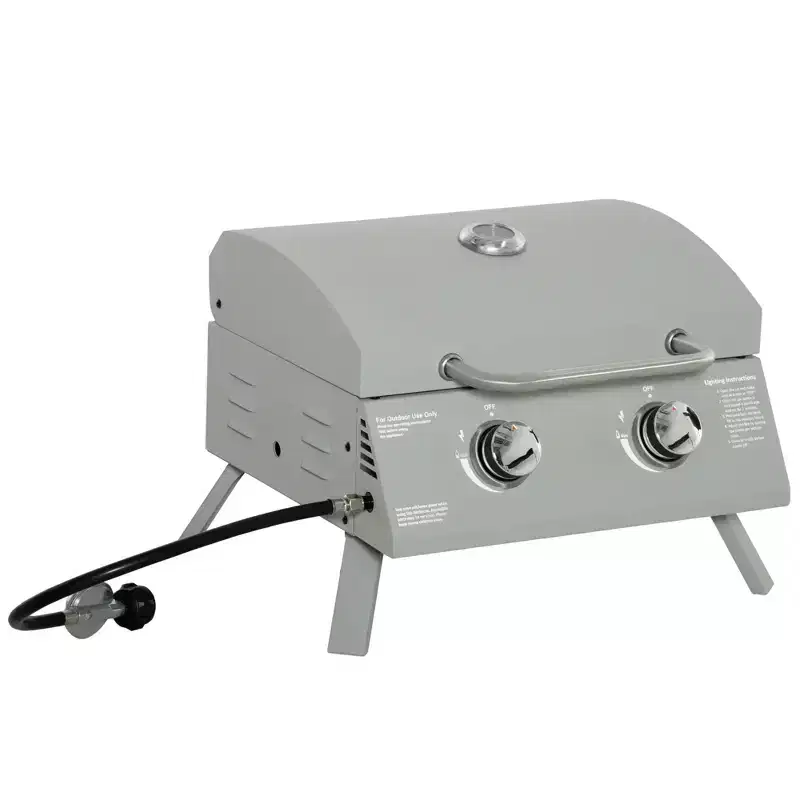 TUYOHW 17Portable Charcoal Grill with Wheels,Side&Bottom Shelf ,BBQ Smoker Griller with Adjustable Vents on Lid for Picnic,Parties,Camping&Backyard