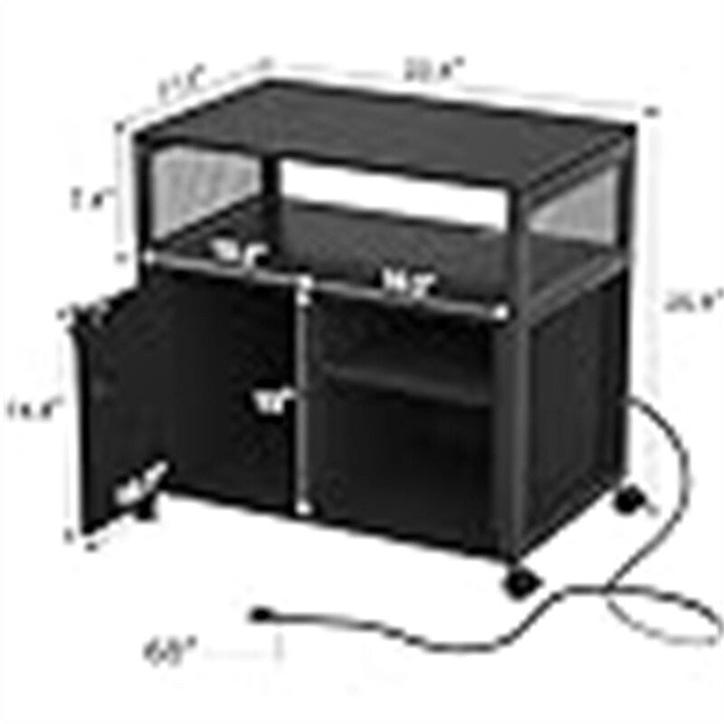 Lateral File Cabinet - 23.6 D x 17.2 W x 26 H