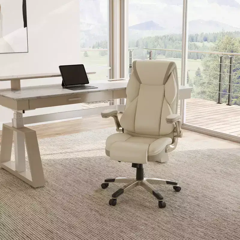 EUREKA ERGONOMIC Galene, Faux Leather Office Chair