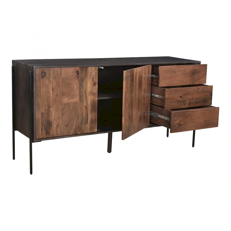 Macari Tavlov Solid Mango Wood Sideboard