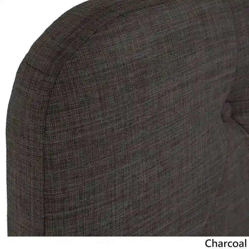 Upholstered Bed with Adjustable Headboard