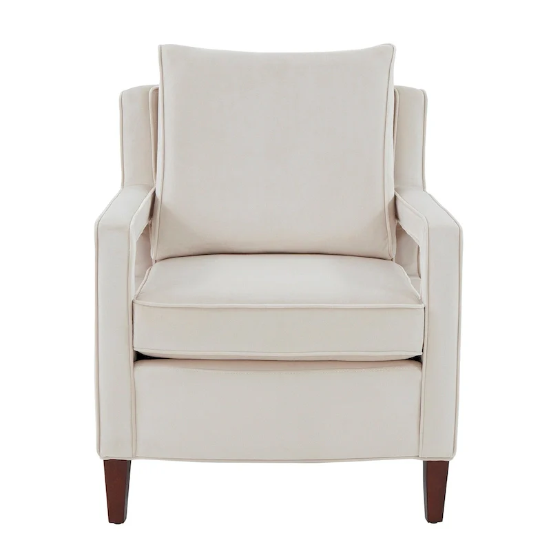 Velvet Accent Arm Chair