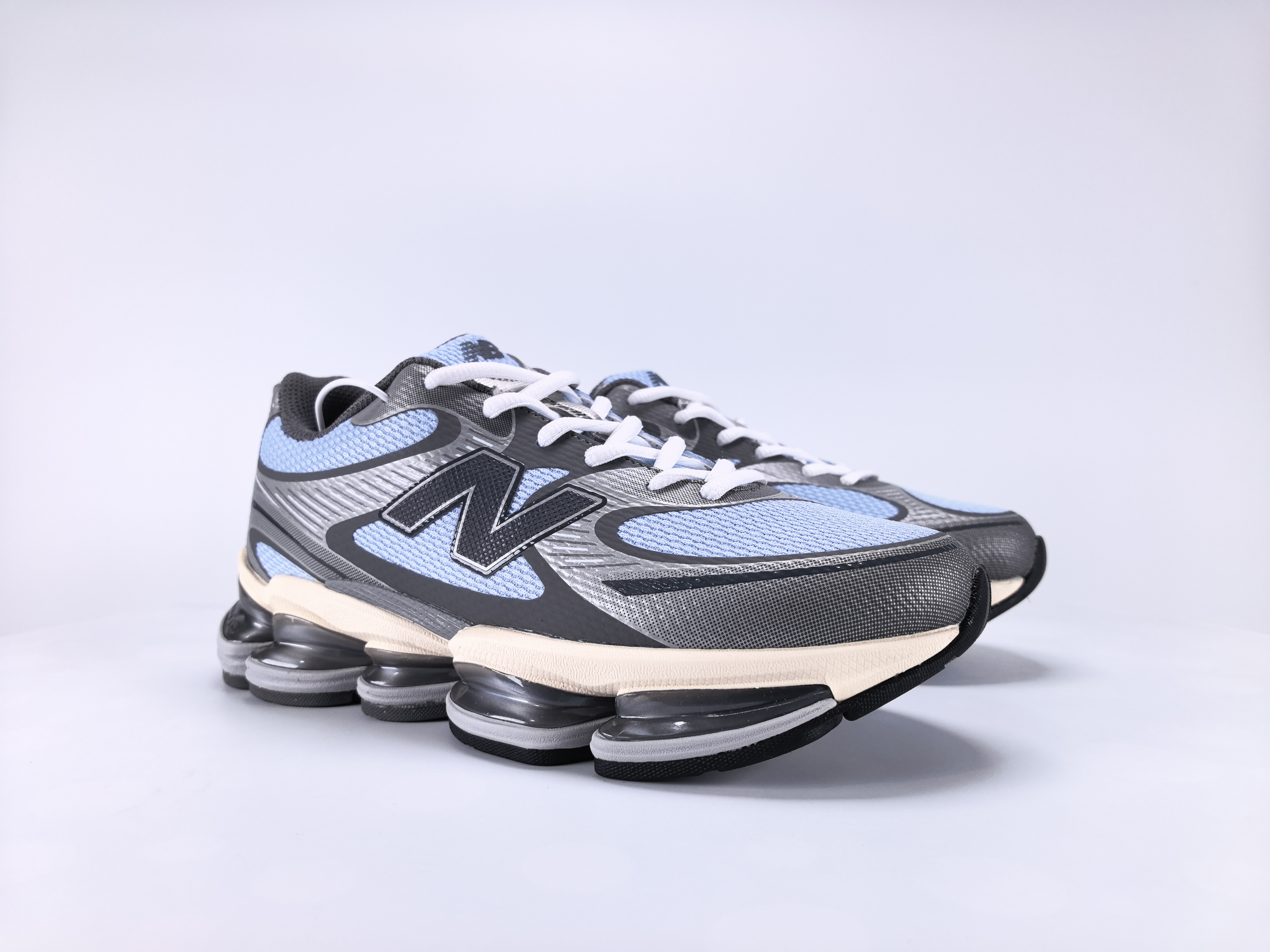 New Balance Abzorb 2000 Blue Grey Cream - Aktrende