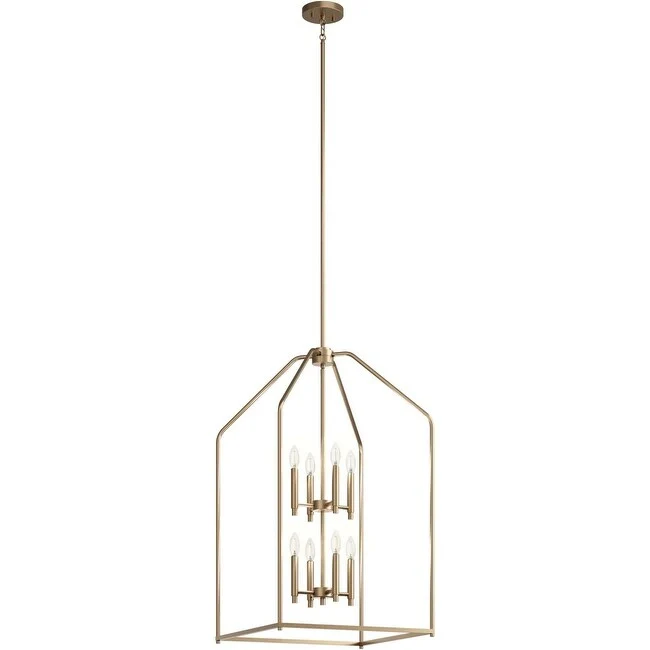 Kichler 52723 Madden 8 Light 20  Wide Taper Candle Pendant