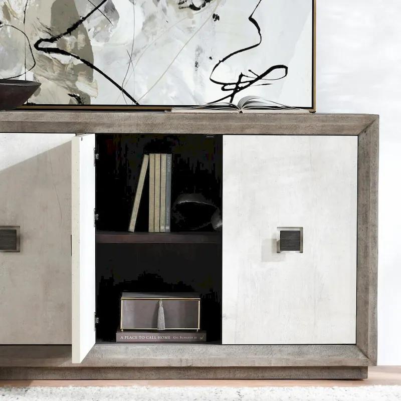 Classic Home Denver 80 Distressed Gray Sideboard Buffet