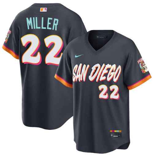 Mason Miller San Diego Padres City Connect Stadium Jersey
