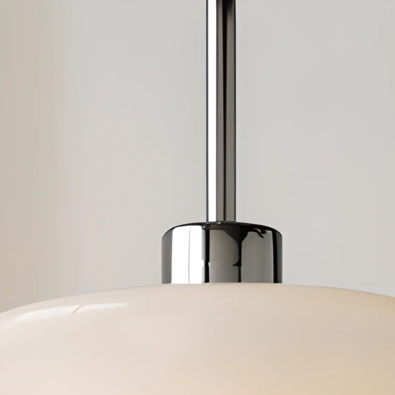 Modern Globe Glass Kitchen Pendant Lighting Height Adjustable