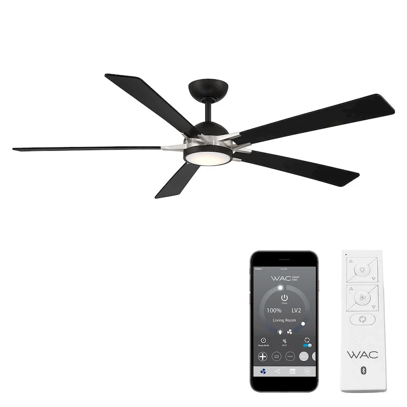 Rotary Indoor or Outdoor 5-Blade 65in Smart Ceiling Fan - 65