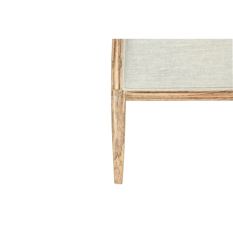 Oak & Linen Headboard