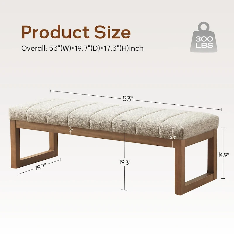 45  Entryway Upholstered Bench Shoe Rack Bench