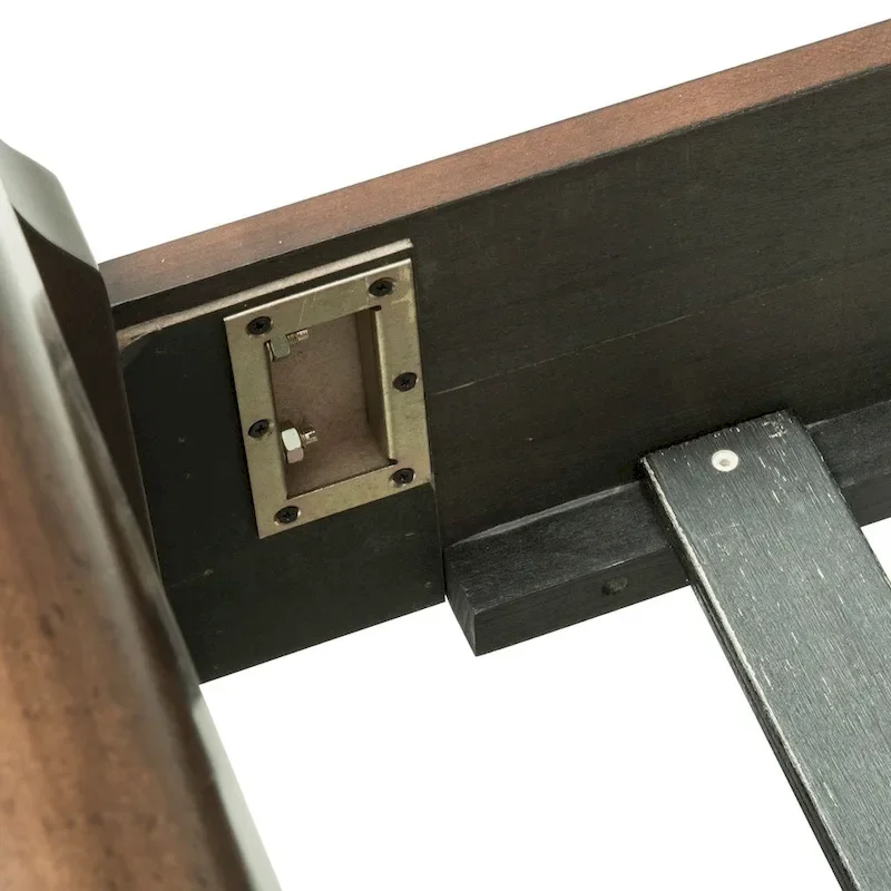 Rustic Traditions Sleigh Bed in Rustic Cherry