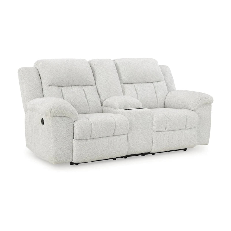 Frohn Double Reclining Loveseat with Console - 80W x 40D x 42H