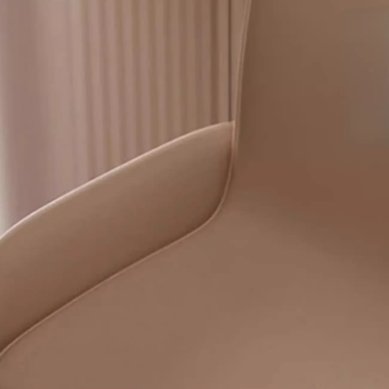 Coffee Bucket Four Legs Leather Counter Bar Stools