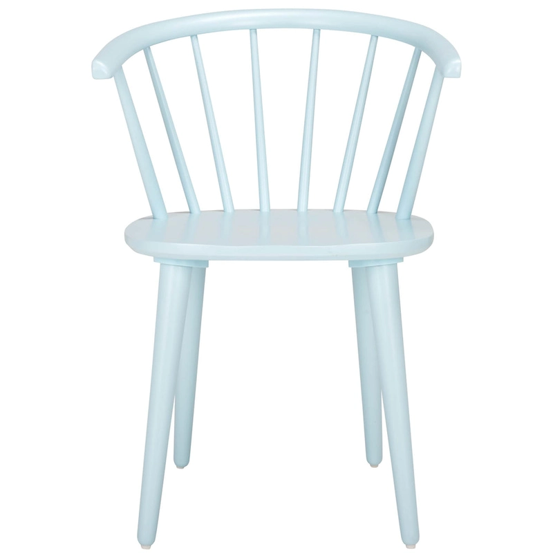 SAFAVIEH Home Blanchard 18-inch Curved Spindle Side Chair [SET of 2] - 21W x 21D x 30H