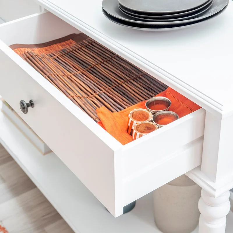 Jowin White Wood Console Table