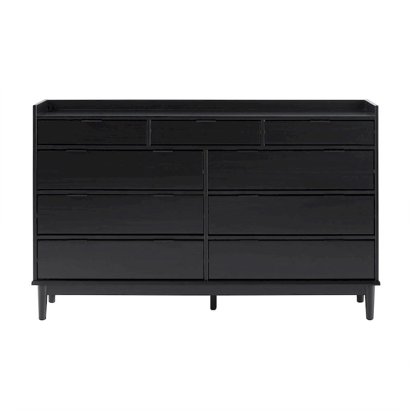 Middlebrook Modern Gallery Top Solid Wood Dresser