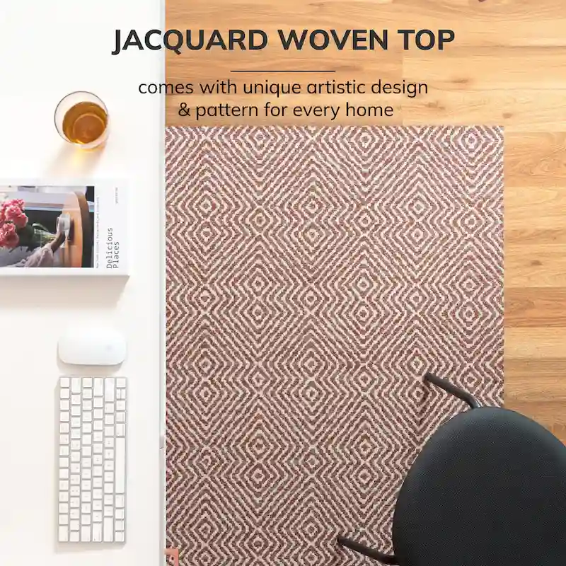 Jani 36 x 48 1/4 Rug'd Chair Mat