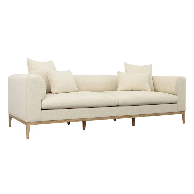 Dora 103 Upholstered Sofa, Beige