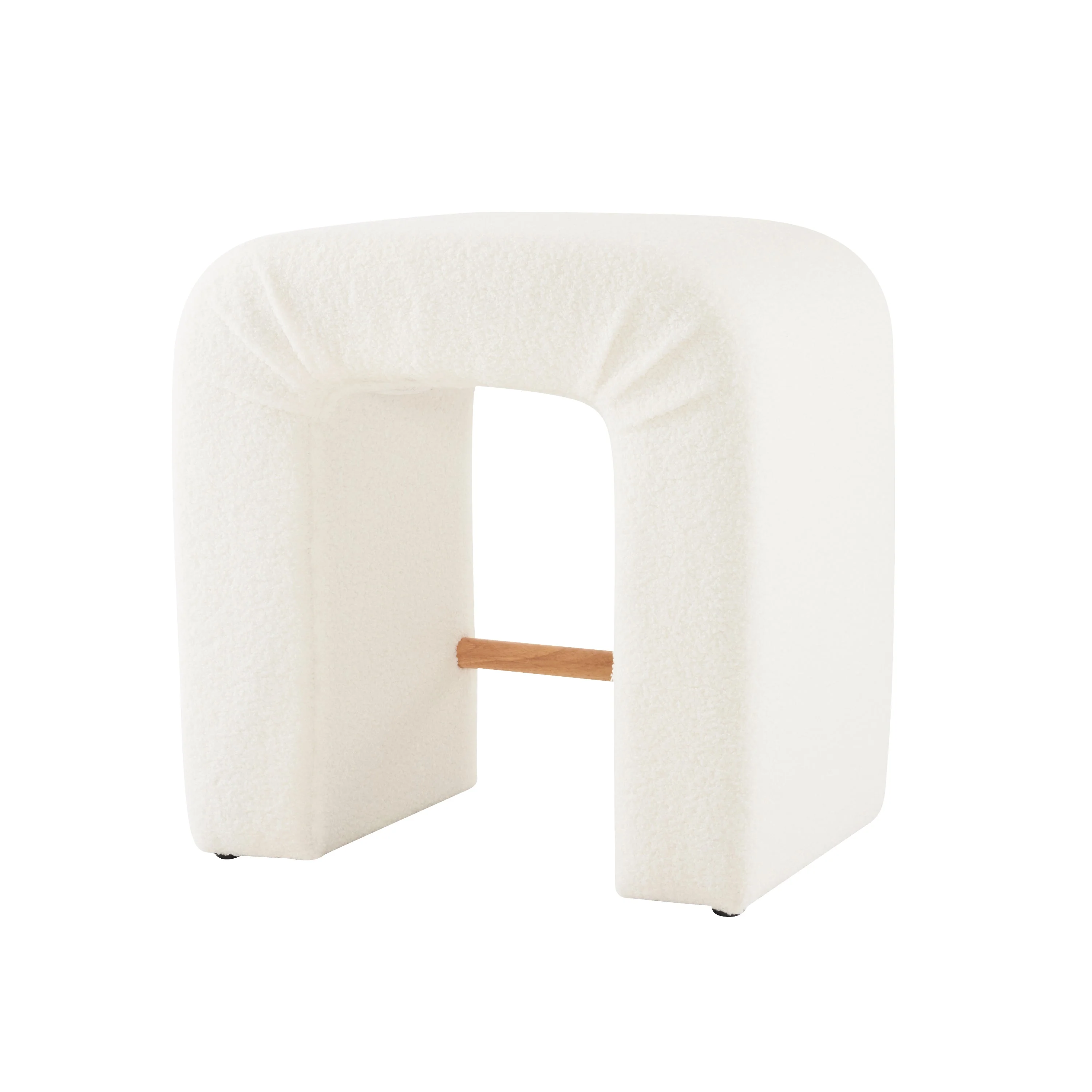 Set of 2 Modern Inverted U-Shape Bar Stools