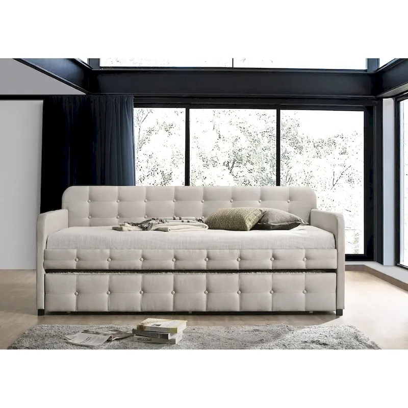 Fulham Upholstered Daybed with Trundle