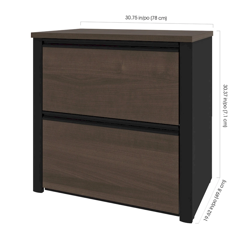 Bestar Connexion 31W 2 Drawer Lateral File Cabinet by Bestar.