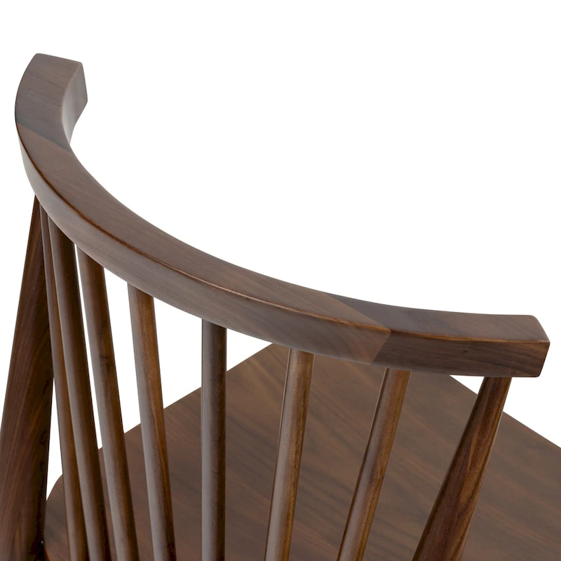Poly & Bark Ligna Dining Chair - Spindled Bark with Solid Wood Frame