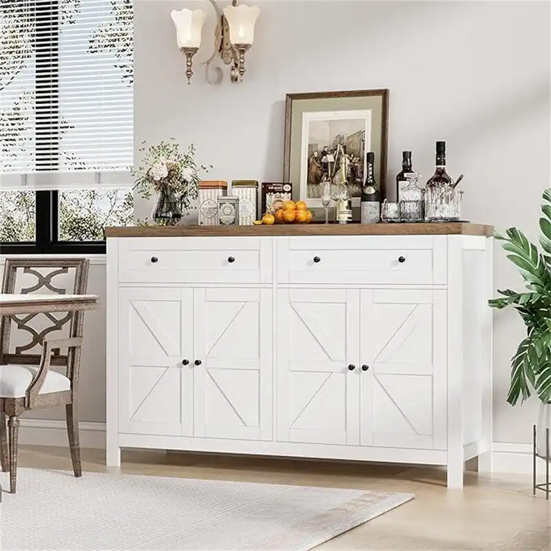 Buffet Sideboard Cabinet - 15.7D x 55.1W x 35.4H