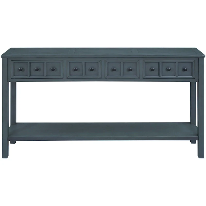 Rustic Entryway Console Table