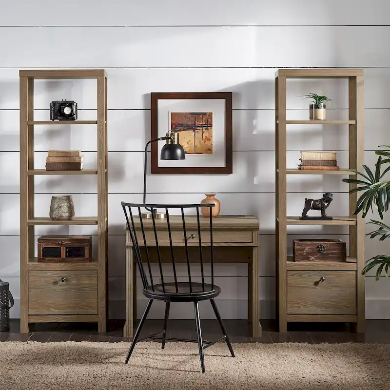 Hinesburg 35 in. Writing Desk with USB Charger by iNSPIRE Q Classic