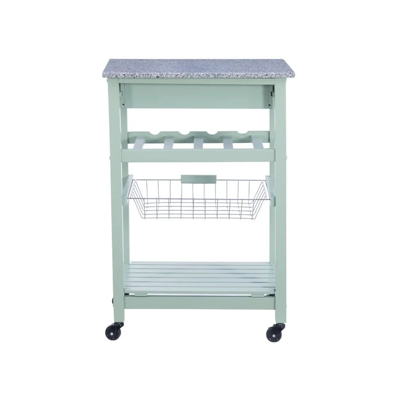 Jake Compact Mobile Rolling Kitchen Cart