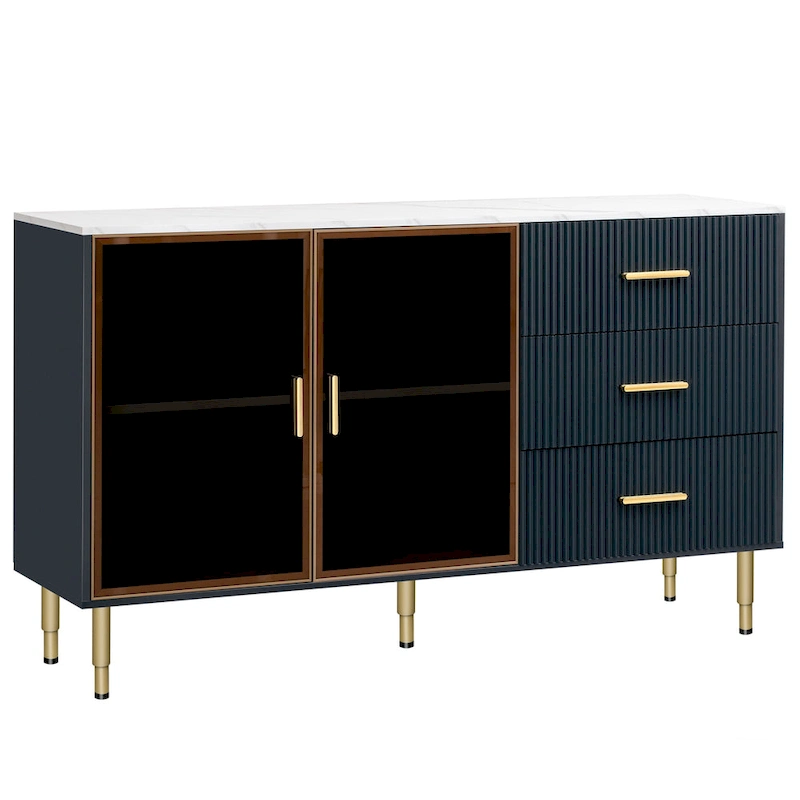 Modern Sideboard MDF Buffet Cabinet