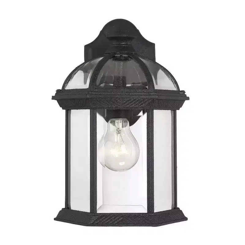 Savoy House Kensington 1 - Light Wall Light in Textured Black