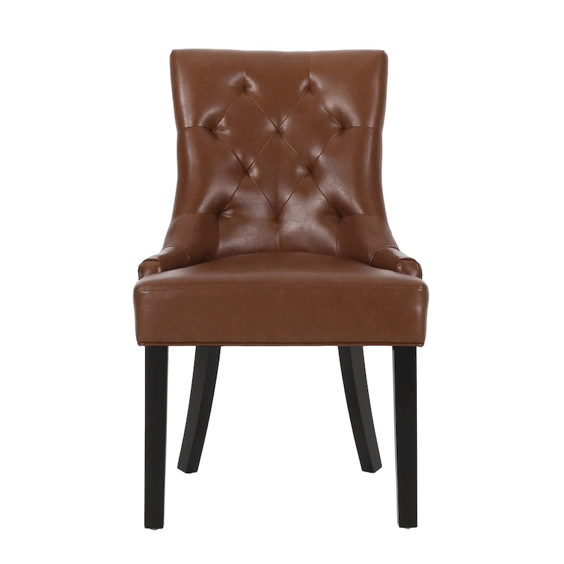 Cheney Tufted Dining Chairs (Set of 6) by Christopher Knight Home