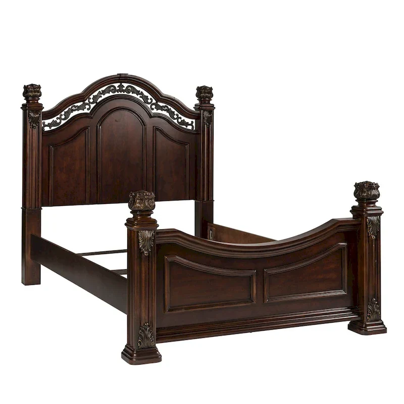 Cognac Poster Bed
