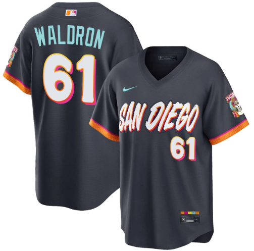 Matt Waldron San Diego Padres City Connect Stadium Jersey