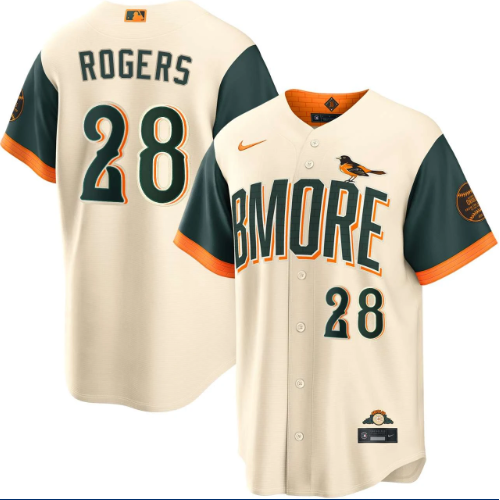 Trevor Rogers Baltimore Orioles Cream 2026 City Connect Jersey