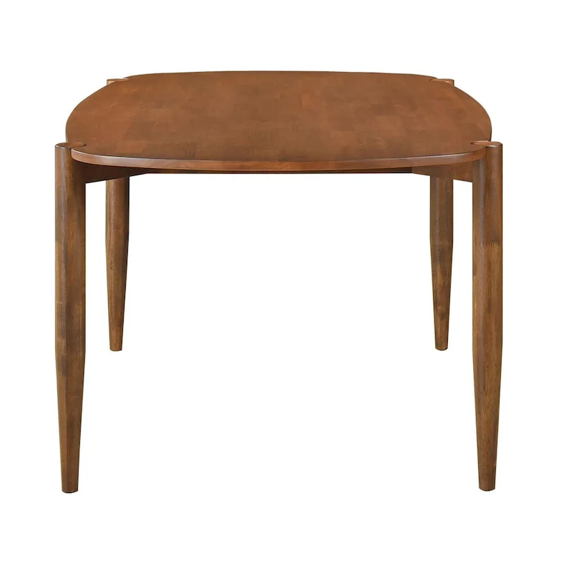 Whisten Walnut 7-piece Solid Wood Dining Set