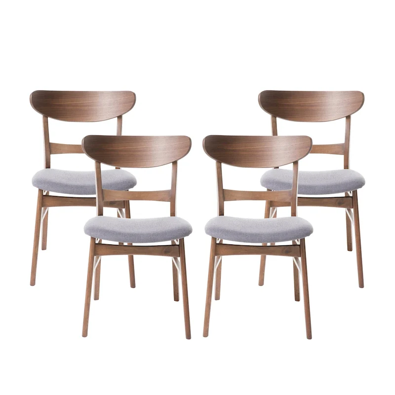 Idalia Mid-century Modern Dining Chairs (Set of 4) by Christopher Knight Home