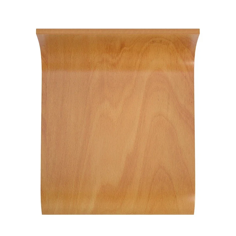 Mid-Century Modern Swivel Wood Stool