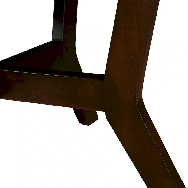 Mid Century Farmhouse Circle Wooden Coffee Tables