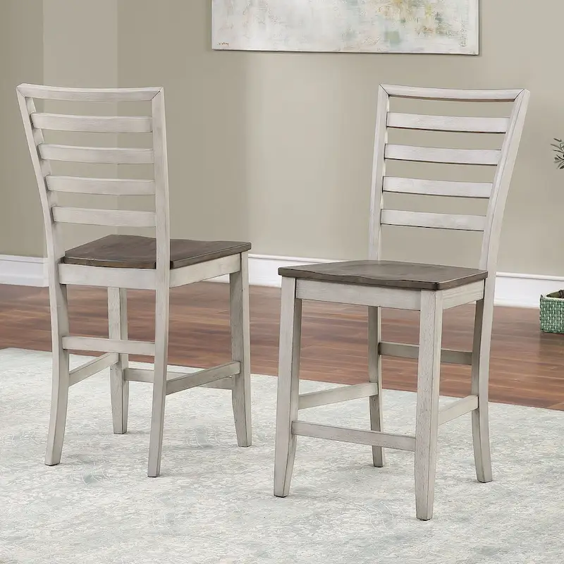 Steve Silver Aldrich Two-tone 7-piece Counter Dining Set