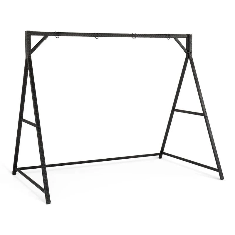 Patio Wicker Porch Swing Stand