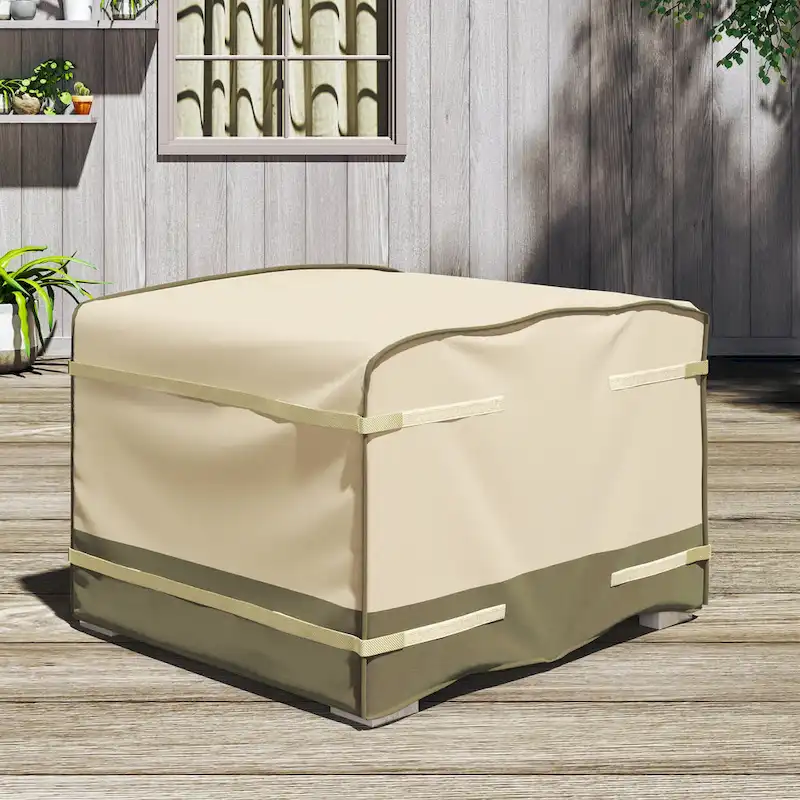 Corvus Sirio 35 Square Multi-purpose Velcro Cover for Outdoor Furniture - 36.22 x 36.42 - 36.22 x 36.42