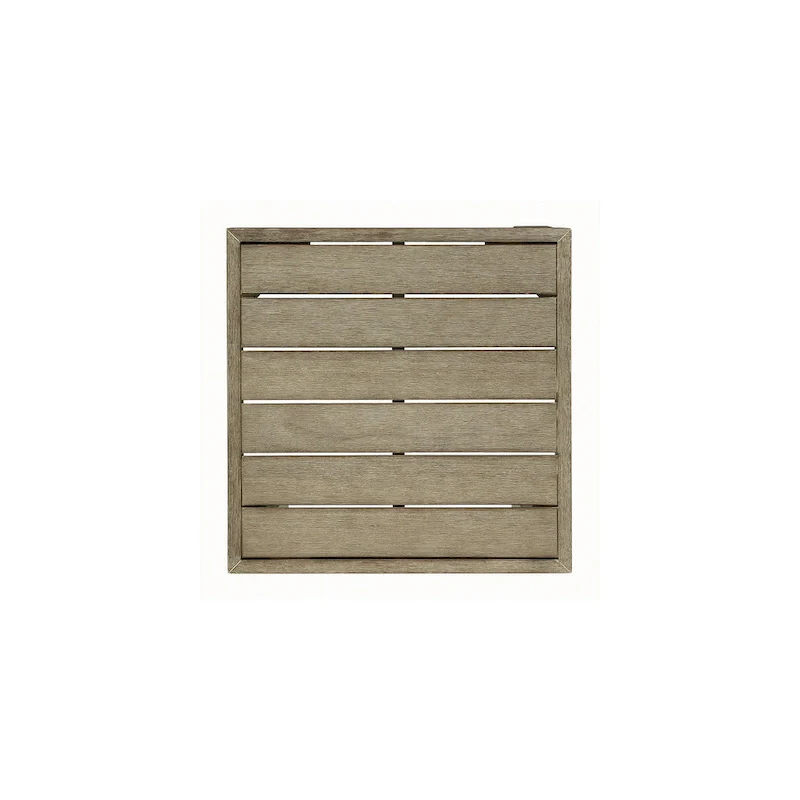 Silo Point Brown Square End Table