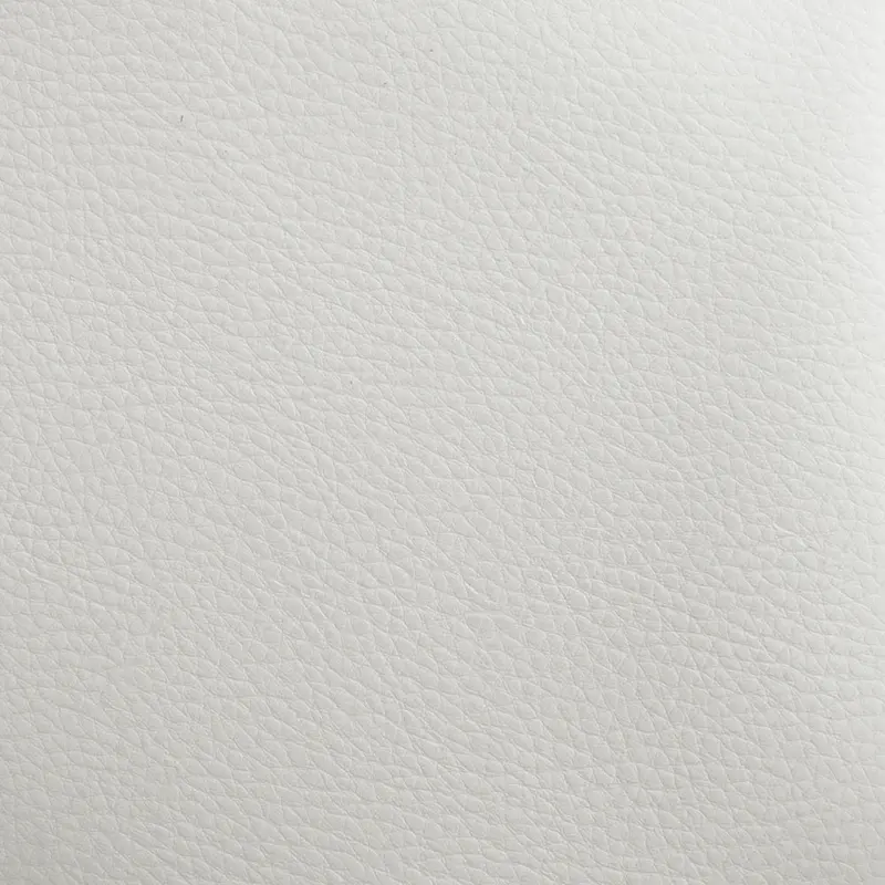 Faux Leather Swivel Ottoman - Round