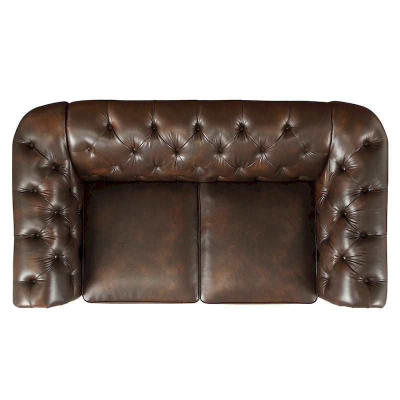 Knightsbridge Tufted Chesterfield Loveseat by iNSPIRE Q Artisan