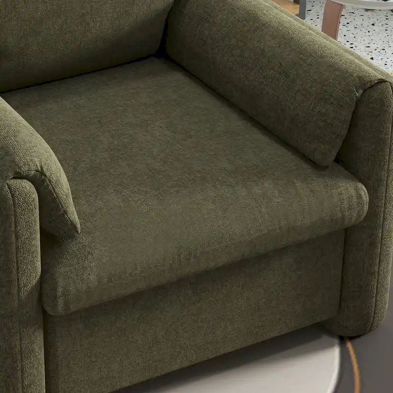 Upholstered Accent Chair Armchair Single Sofa