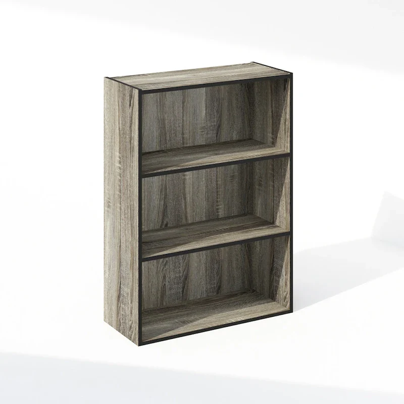 Furinno Simple Open Shelf, Bookcases, 3-Tier